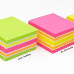 Snopake Neon Sticky Notes Extra Strong Post It