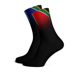 Sox Premium Cycling Bike Socks Patterned Seamless 5" Crew Style