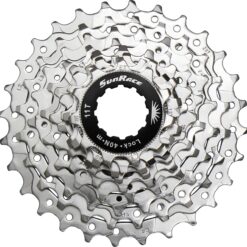 SunRace 8 Speed Cassette 12-25T, 11-28T Silver