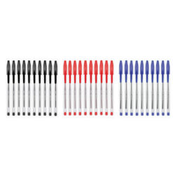 Tiger Ballpoint Pens Ultra-Glide Medium Tip Pack of 10