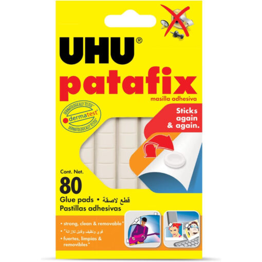 UHU Patafix Glue Pads Pack of 80