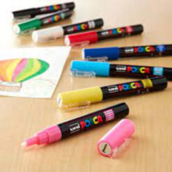 Uni Posca PC-17K Paint Marker Pen Extra Broad Chisel Tip