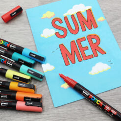 Uni Posca PC-17K Paint Marker Pen Extra Broad Chisel Tip