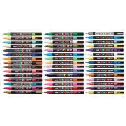 Uni Posca PC-5M Paint Marker Pen Medium Bullet Tip - yellow