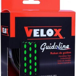 Velox Bi-Colour Dual Density Handlebar Tape Black/Green