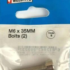 Weldtite Bike Bits M6 X 35mm Bottle Bolts X 2