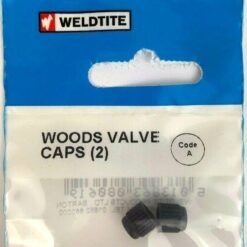 Weldtite Bike Bits Woods Valve Caps x 2