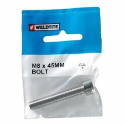 Weldtite M8 X 45mm Hex Allen Bolt
