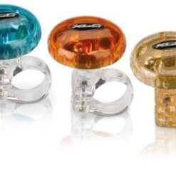 XLC Bicycle Bell (DD-M12) Rotational Ring - Four Colours