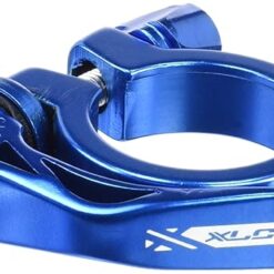 XLC Quick Release Alloy Seat Post Clamp 31.8mm or 34.9mm Blue