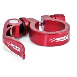 XLC Quick Release Alloy Seat Post Clamp 31.8mm or 34.9mm Red