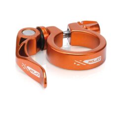 XLC Quick Release Alloy Seat Post Clamp 31.8mm Orange