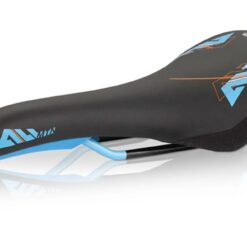 XLC SA-M01 All Mountain Bicycle Saddle Black Blue Orange