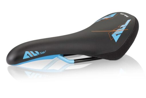 XLC SA-M01 All Mountain Bicycle Saddle Black Blue Orange