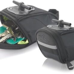 XLC Saddle Bag (T Holder) Medium 0.8 Litre Black
