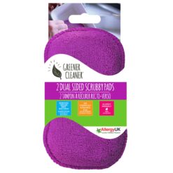 2 x Scrubby Pad Dual Sided (2pk cleaning cloth & polishing cloth)