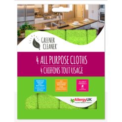 Green Microfibre Cleaning Cloths