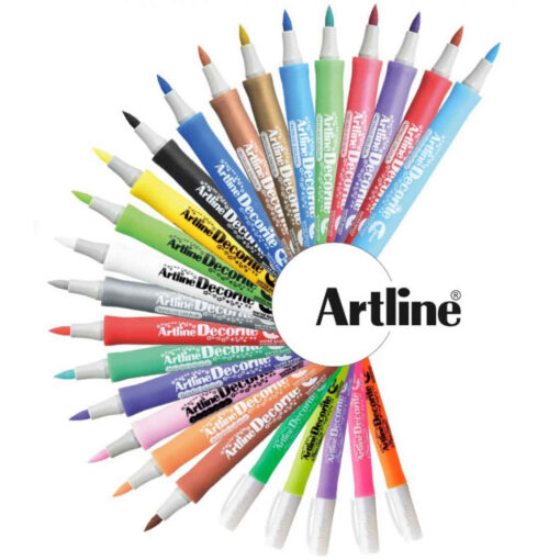 Artline Decorite Brush Marker Pens Multi-Pack
