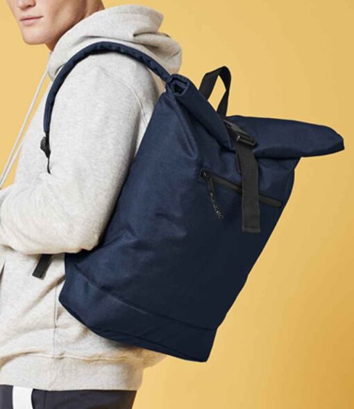 BagBase Recycled Roll-Top Backpack