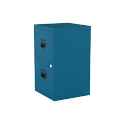 Bisley Filing Cabinet 2 Drawer Azure Blue