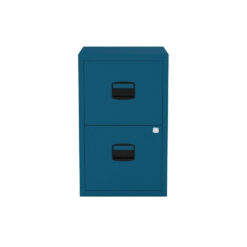 Bisley Filing Cabinet 2 Drawer Azure Blue