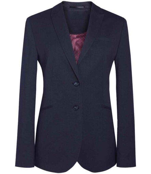 Brook Taverner Ladies Eclipse Cordelia Jacket - Navy Pindot, 20/R