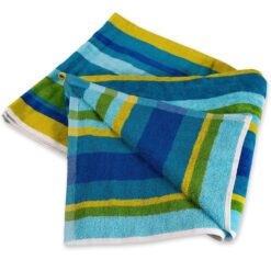 Cabana Striped Beach Towels Blue