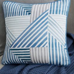 Campden Blue and White Filled Cushion