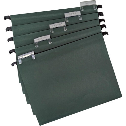 Cathedral A4 Green Manilla Suspension Files 20 Pack