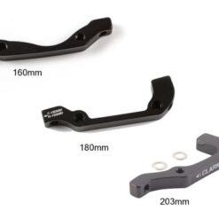 Clarks Disc Brake Adaptor in Black I.S. Front 160, 180, 203 - 203