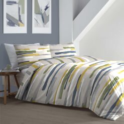Clifton Duvet Cover Sets Green or Blue - king-green