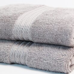 Combed Cotton Luxury Hand Towel, Set of Two, 50 x 85cm