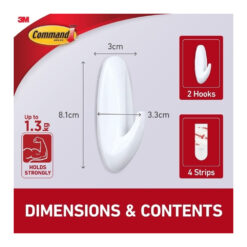 Command Medium Designer Hooks 17081