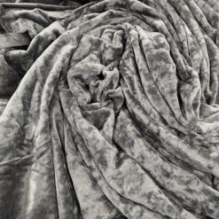 Cosy Throw for sofa or Bed in Silver Grey