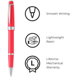 Cross Bailey Ballpoint Pen Polished Coral Resin AT0742-5