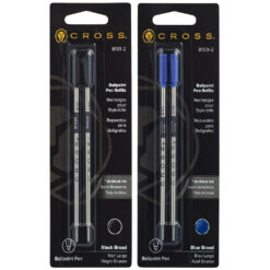 Cross Ballpoint Refill Broad 2 Pack - Blue or Black