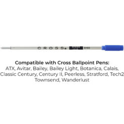 Cross Ballpoint Refill Broad - Blue or Black