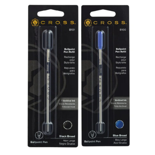 Cross Mini/ Micro Ballpoint Refill Medium Pack 2 Red 8518-5