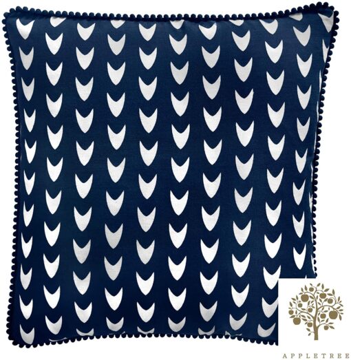 Dari Navy Cushion Cover 43 x 43 cm