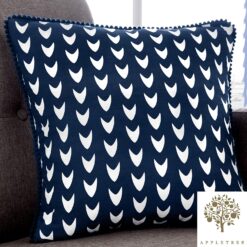 Dari Navy Cushion Cover 43 x 43 cm