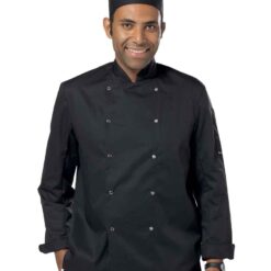 Dennys Long Sleeve Press Stud Chef's Jacket