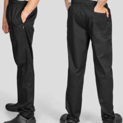 Dennys Unisex Elasticated Chef's Trousers