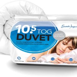 Duvets & Quilts All Season 10.5 Tog Natural Cotton Cover - king-bed