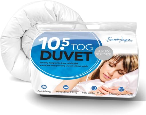 Duvets & Quilts All Season 10.5 Tog Natural Cotton Cover - king-bed
