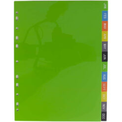 eco-eco A4 7 Pocket Expanding File