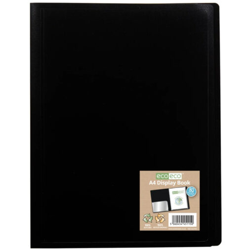 eco-eco A4 80 Pocket Flexicover Display Book