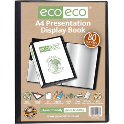 eco-eco A4 80 Pocket Presentation Display Book