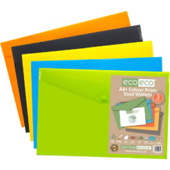 eco-eco A4 Bag Easy Slide Files x 5 Pack