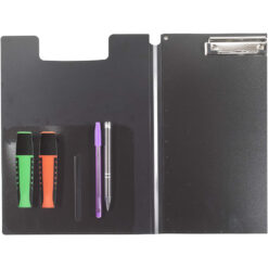 eco-eco A4 Foldover Clipboard 50% Recycled With Additional Clear Pocket