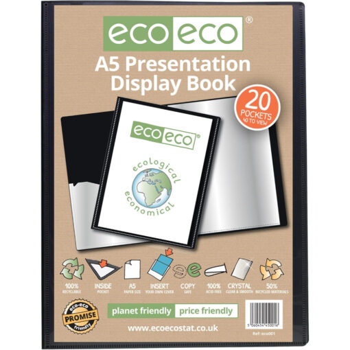 eco-eco A5 20 Pocket Display Book